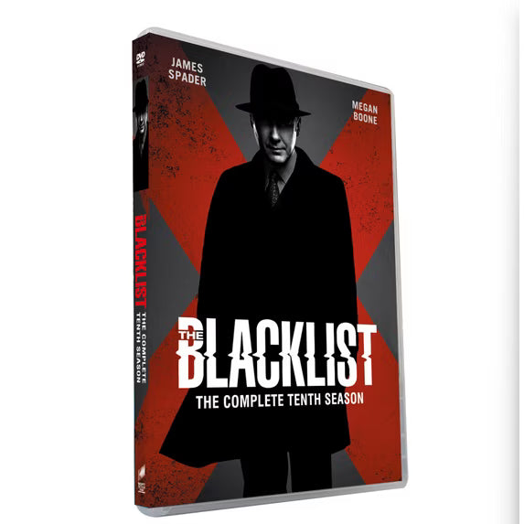 The Blacklist Season 10 DVD Final Season Box Set Complete Series Collection