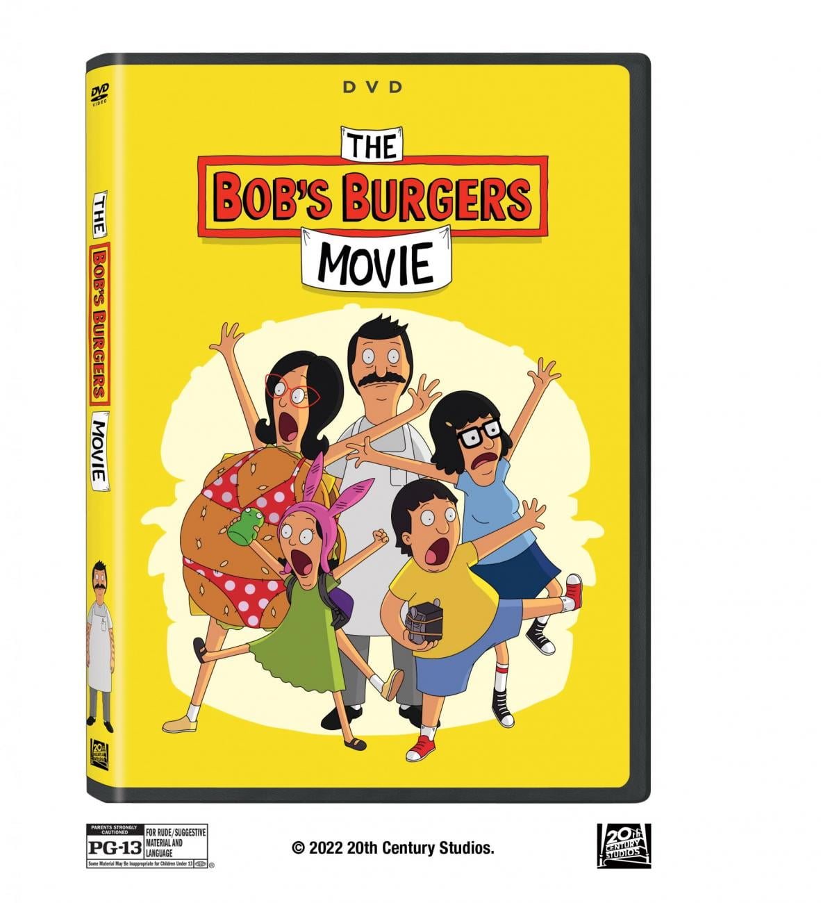 The Bob's Burgers Movie DVD | Official Animated Comedy Film for Family & Fans