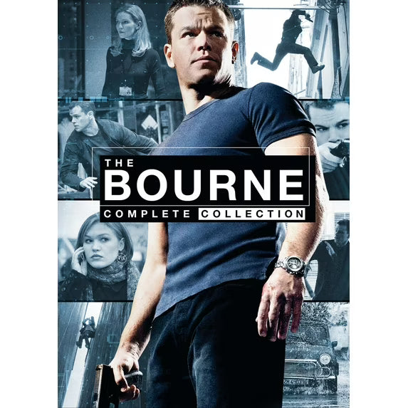 The Bourne Complete Collection DVD – Full Action Thriller Movie Series