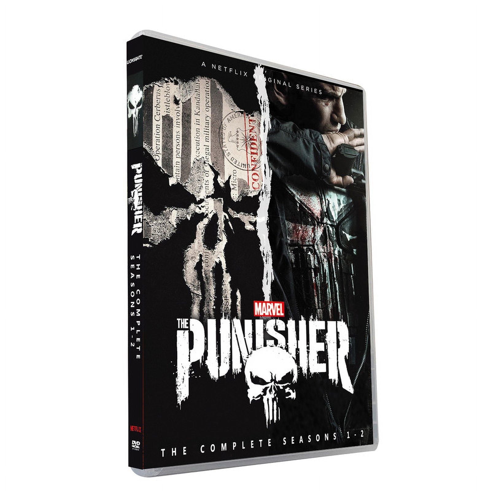 The Punisher Complete Seasons 1-2 DVD Set | Marvel Action Thriller Series