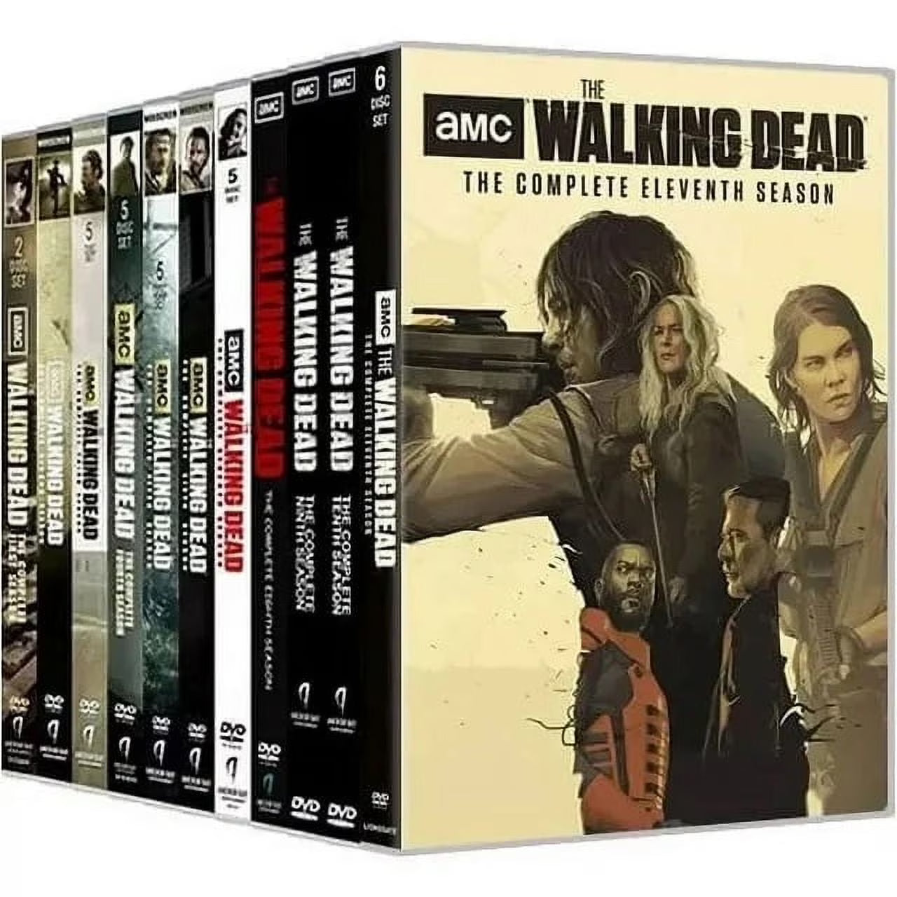 The Walking Dead Complete Series Seasons 1-11 DVD | Ultimate Zombie Drama Set
