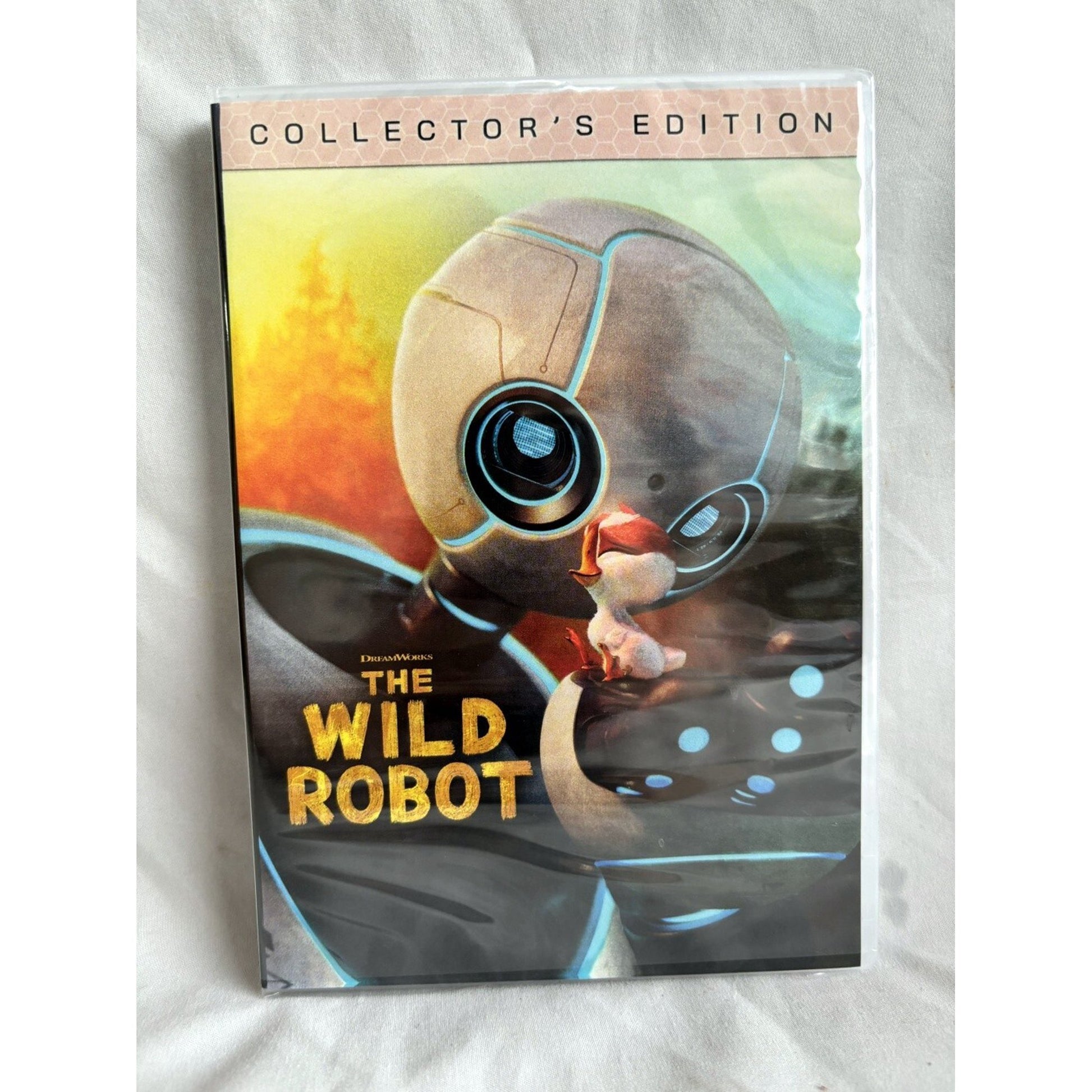 The Wild Robot DVD - Region 1 - Family Adventure Movie - Animated Survival Story