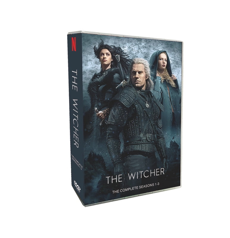 The Witcher Complete Series Seasons 1-3 DVD Box Set | Netflix Show Collection