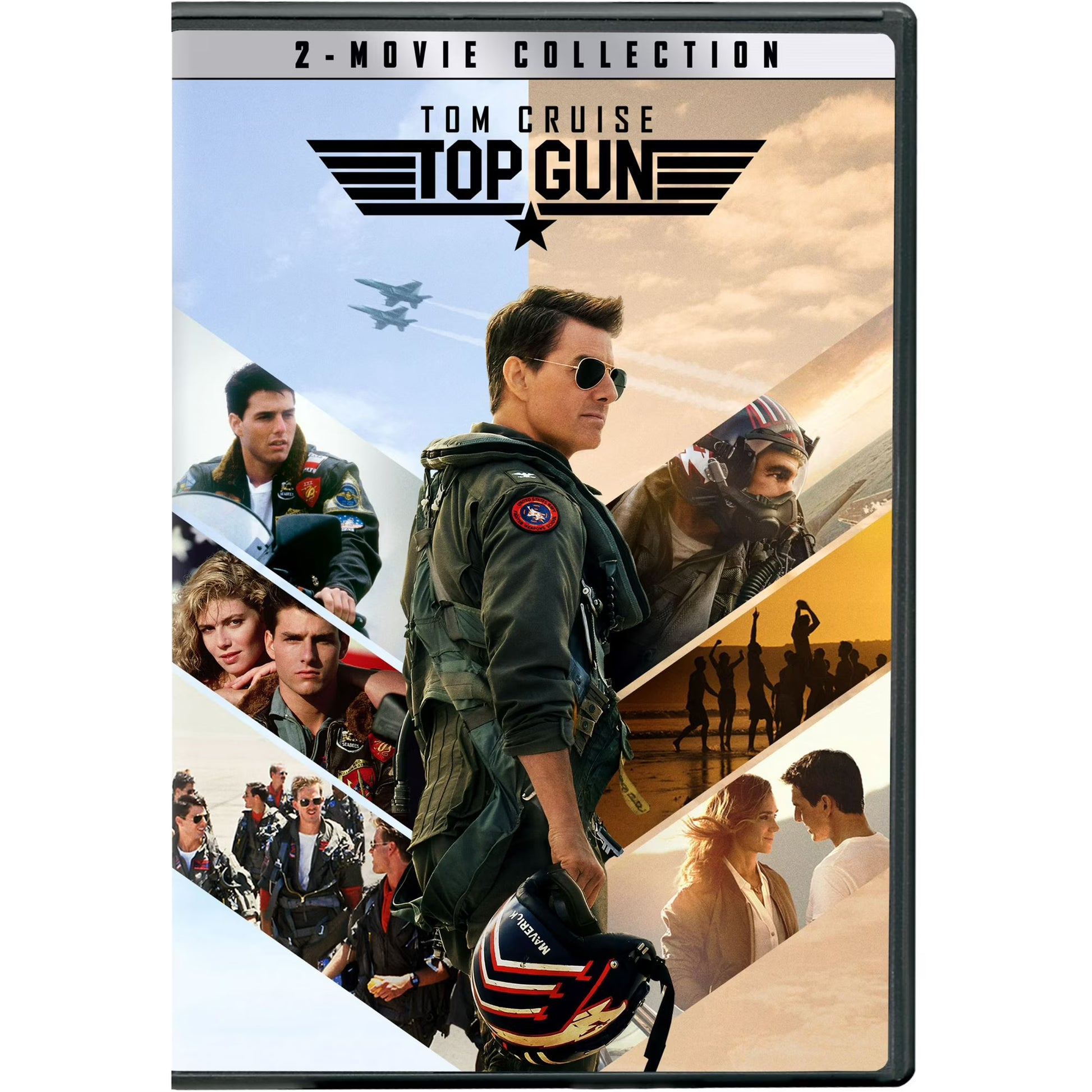 Top Gun 2 Movie Collection DVD – Top Gun & Top Gun Maverick Walmart Exclusive