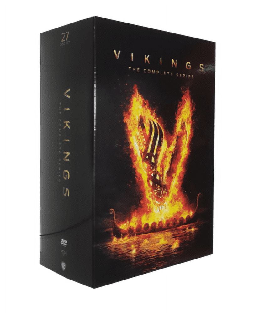 Vikings Complete Series Seasons 1-6 DVD Box Set – 27 Discs Vol 1 & 2 TM Prod