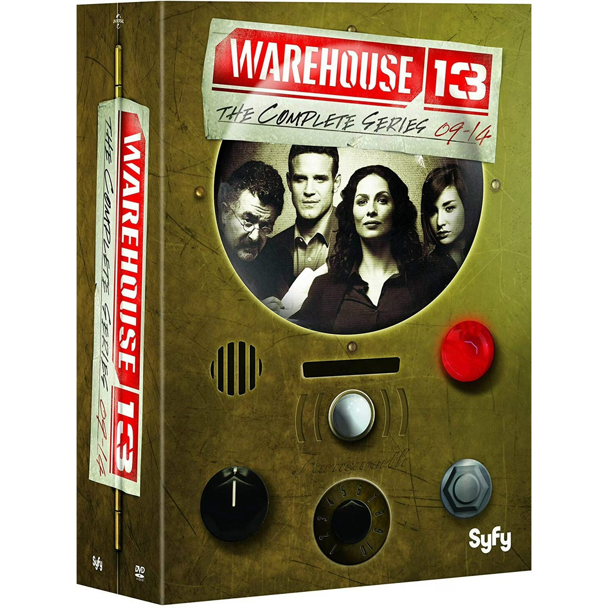 Warehouse 13 Complete Series DVD | Seasons 1-5 Sci-Fi Mystery TV Show Collection
