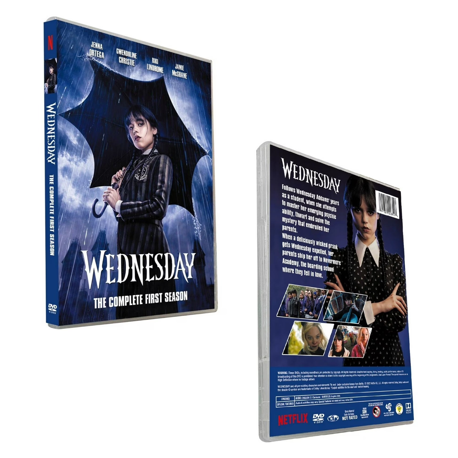 Wednesday Complete First Season DVD TV Series Season 1 Wholesale Collection