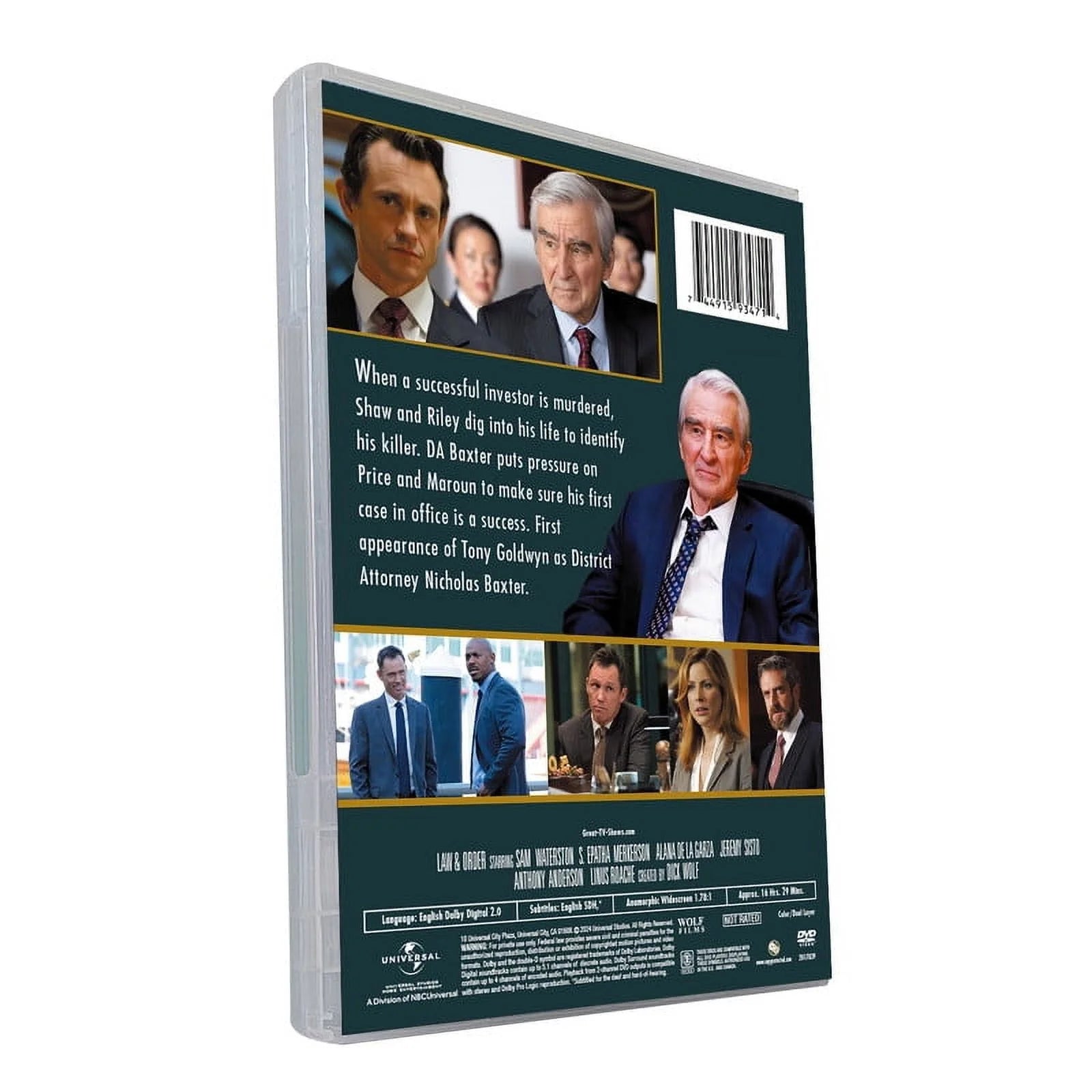 Law and Order Season 23 DVD – Complete Crime Drama Series | Police Procedural TV