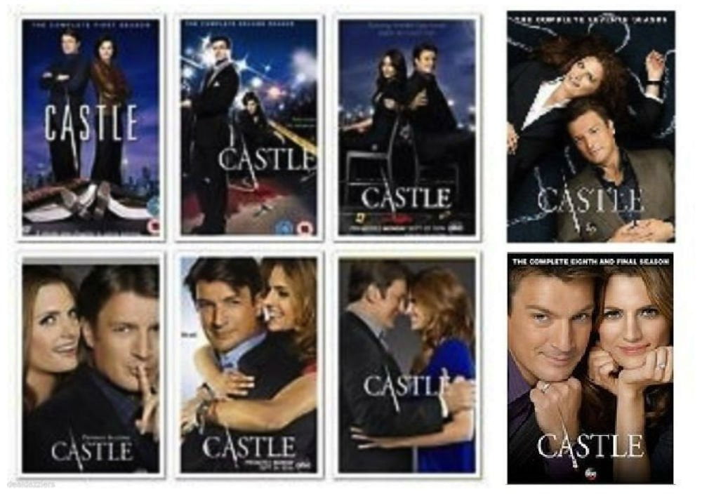 Castle Seasons 1-8 Complete Series DVD – Full Crime Drama Collection
