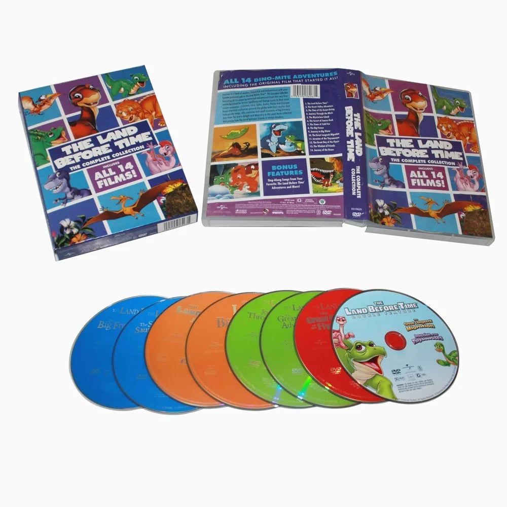 The Land Before Time Complete Collection DVD – 14 Movie Set Wholesale Bulk Pack