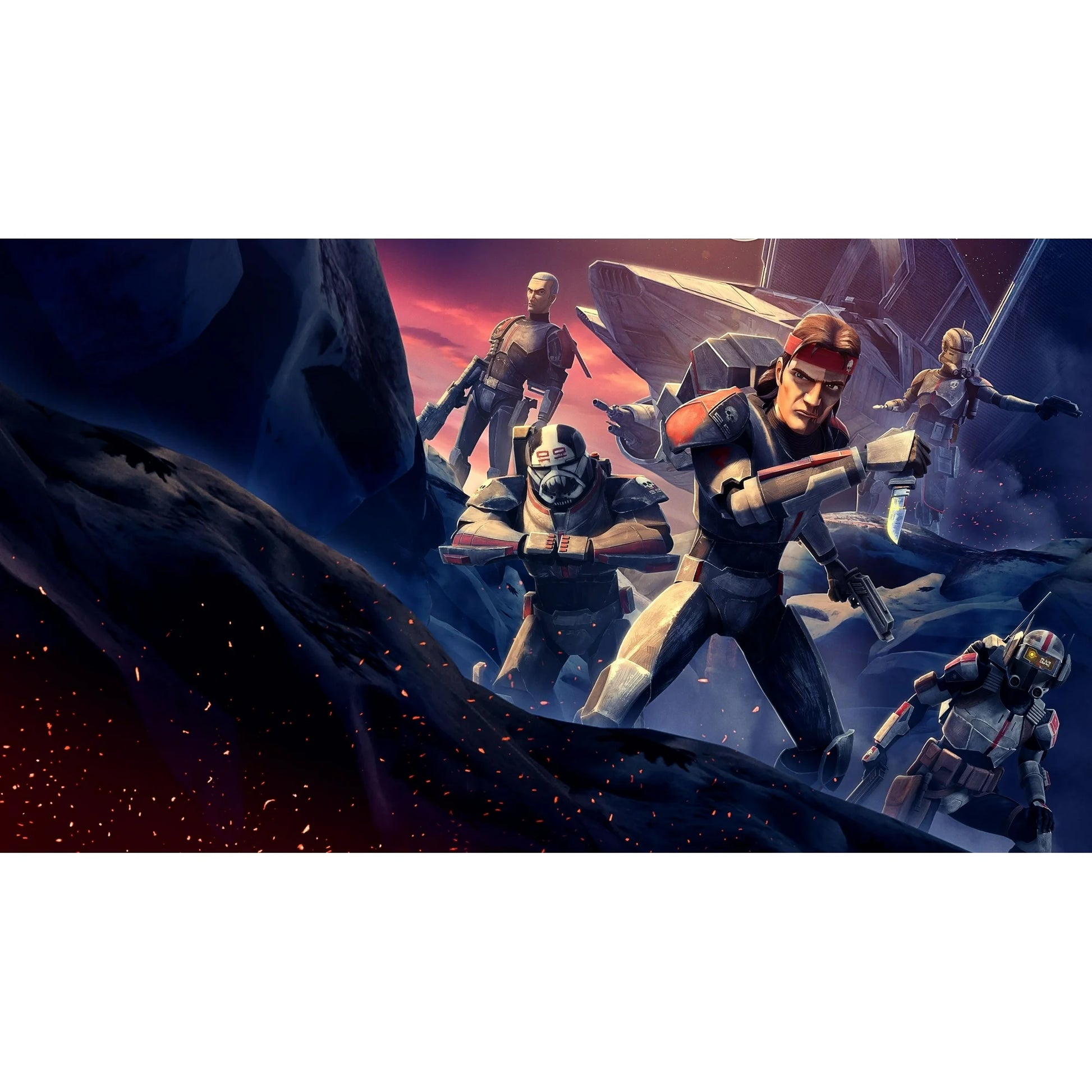 Star Wars The Bad Batch Seasons 1-3 DVD | Complete Animated Clone Wars Series
