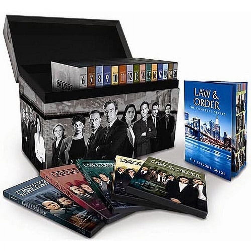 Law and Order Complete Series Seasons 1-20 DVD – Full Crime Drama Collection