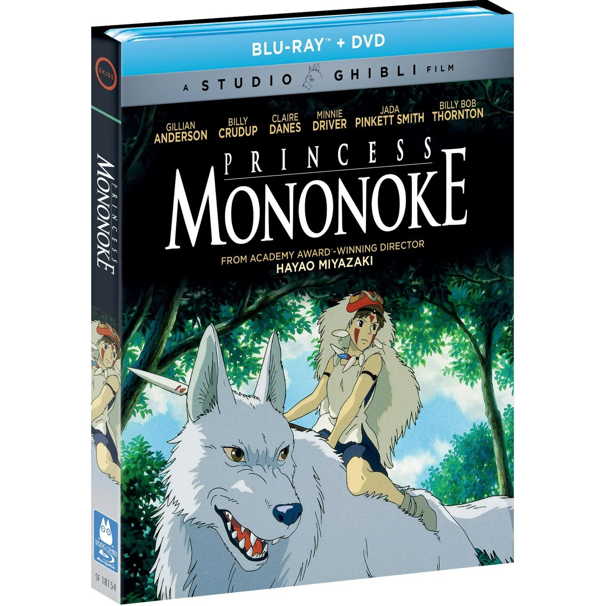 Princess Mononoke Blu-ray + DVD – Studio Ghibli Animated Classic, Dual Format