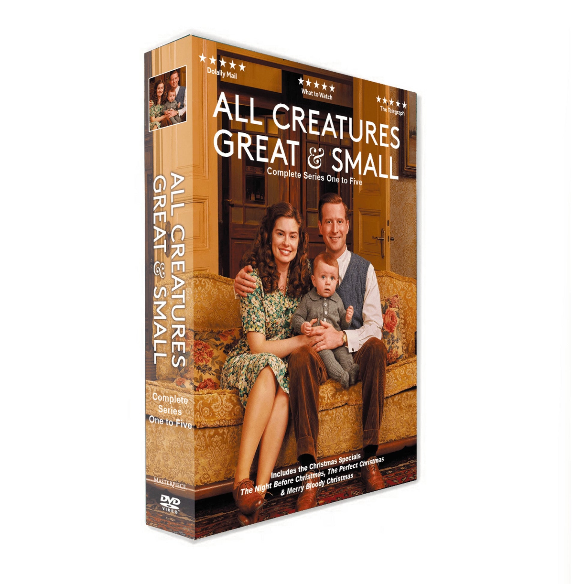All Creatures Great & Small Complete Series Seasons 1-5 DVD Set – Best Value!