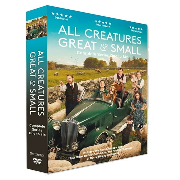 All Creatures Great and Small Complete Series Seasons 1-6 (DVD)