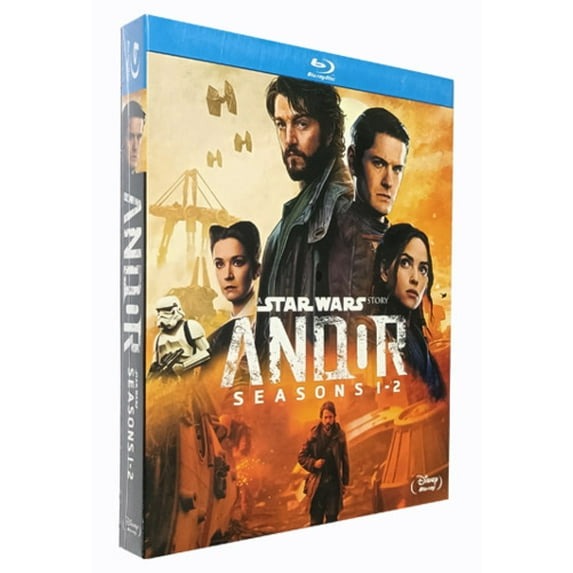 Star Wars Andor Complete Series Seasons 1-2 Blu-ray | Full Rebel Spy Drama Set
