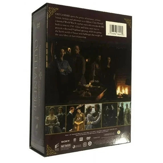 Outlander Complete Series Seasons 1-7 DVD Box Set Collection Part 1 & 2