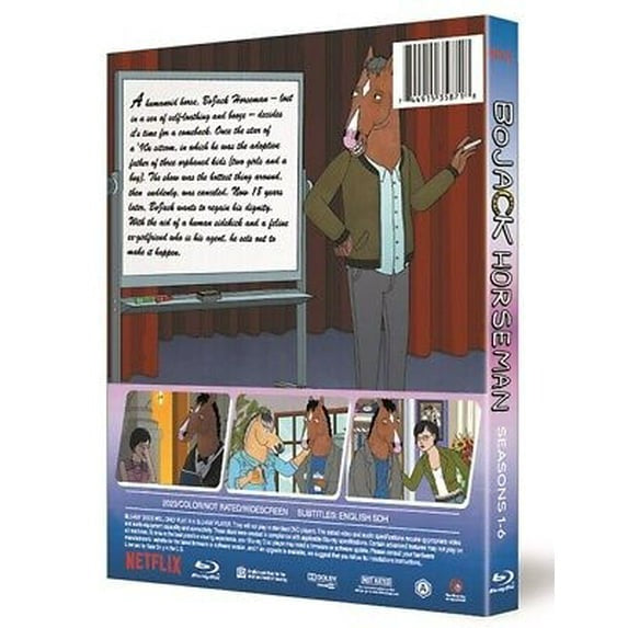 BoJack Horseman The Complete Series Seasons 1-6 Blu-ray | Comedy Drama TV Show HD