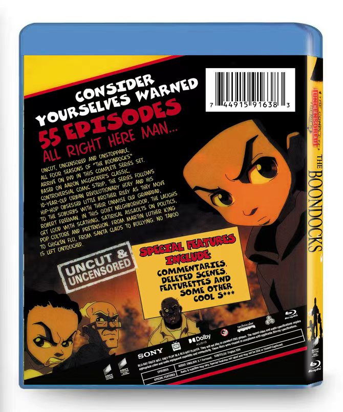 The Boondocks: The Complete Series (Blu ray)