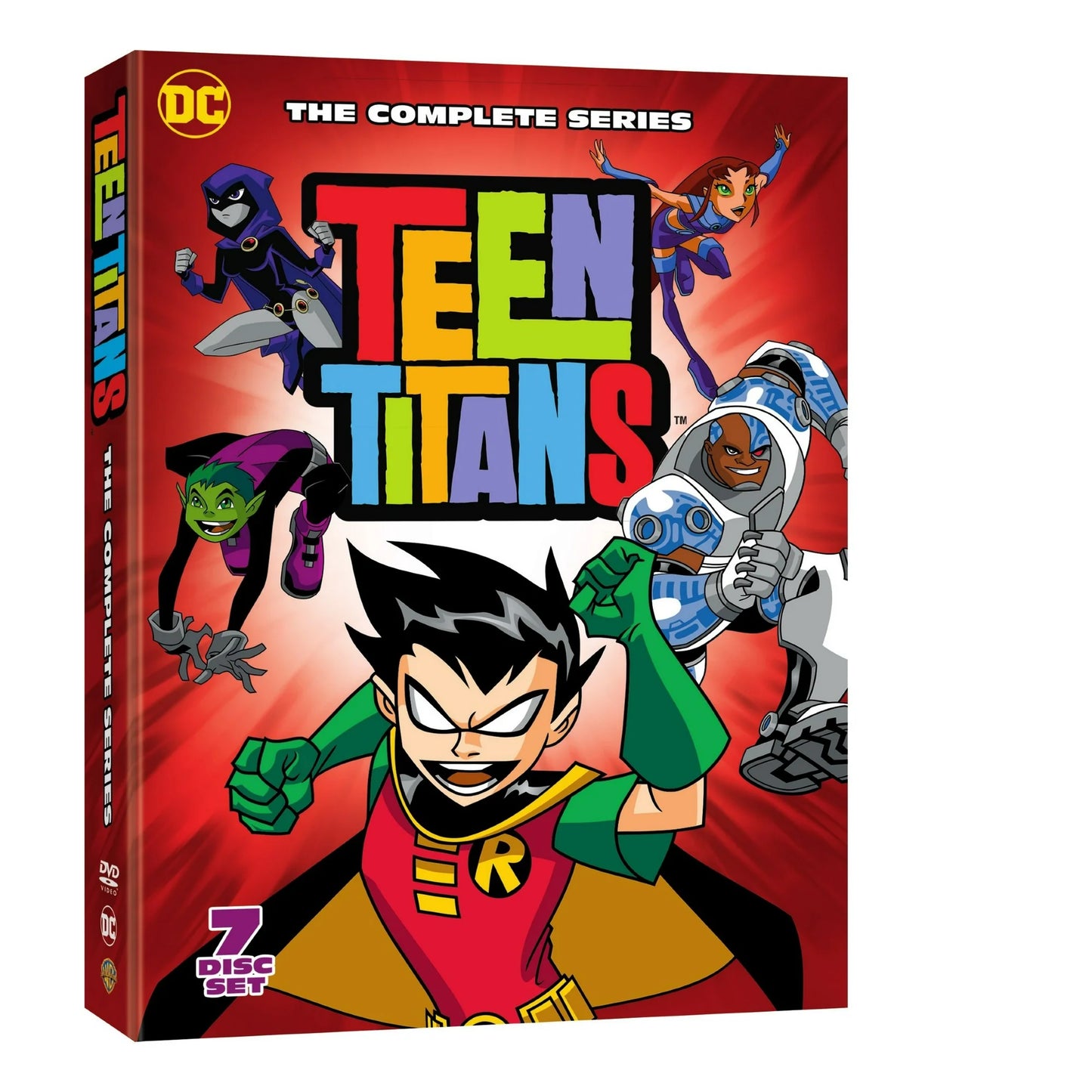 Teen Titans Complete Series DVD Box Set | All Seasons Cartoon Network Collection