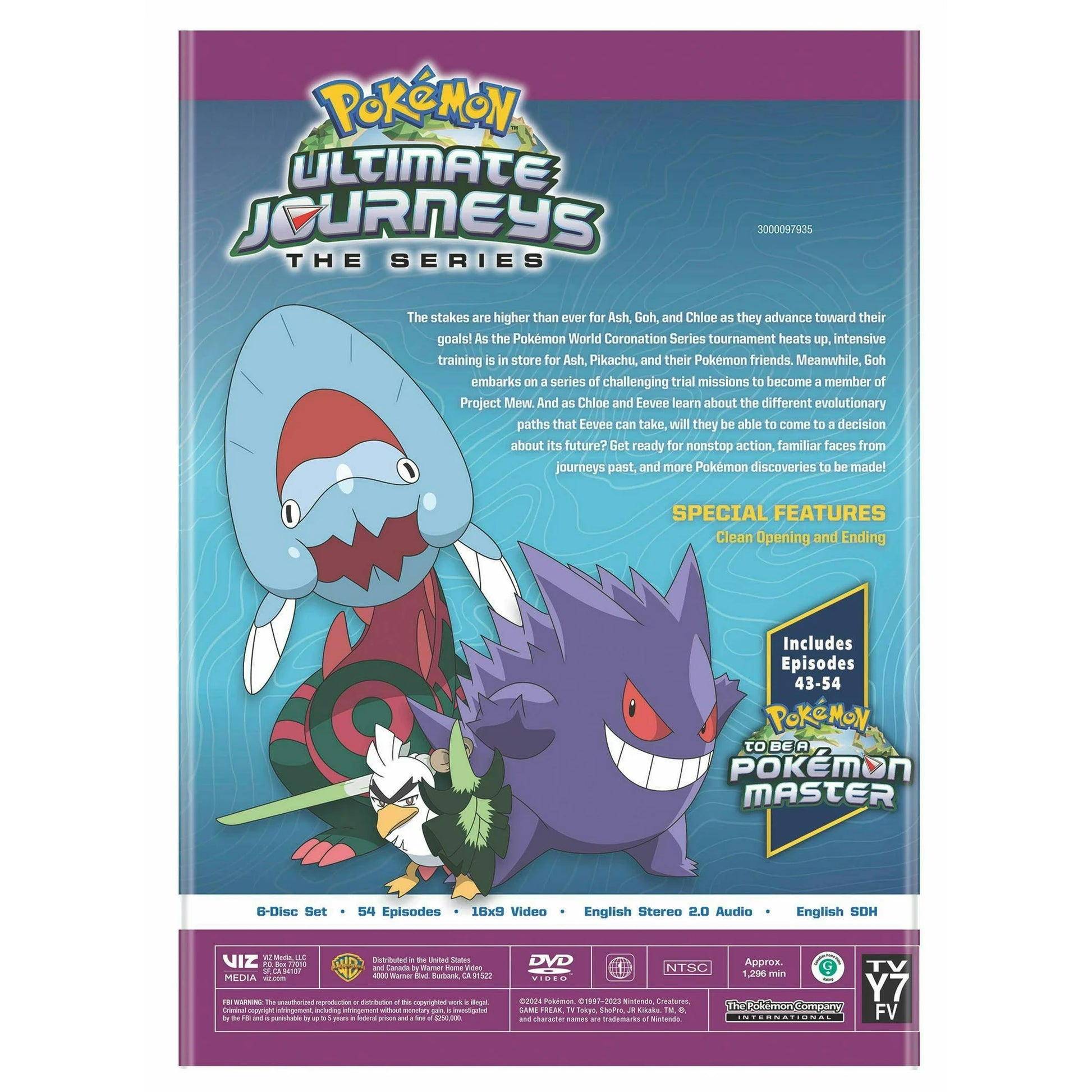 Pokémon the Series Ultimate Journeys DVD – Latest Episodes Collection, Full HD