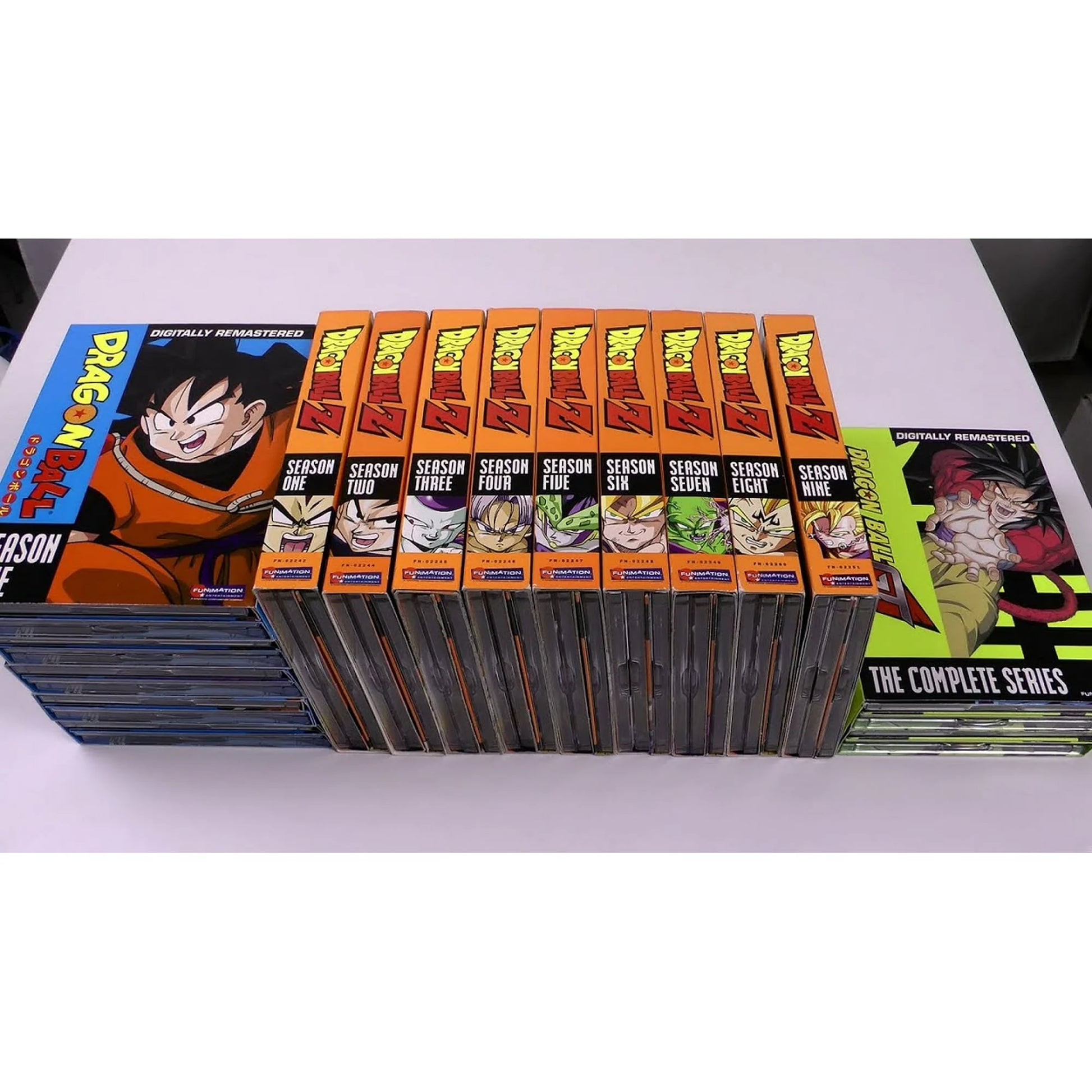 "Dragon Ball Z Complete Uncut Series Seasons 1-9 DVD – Anime & Animation Set"