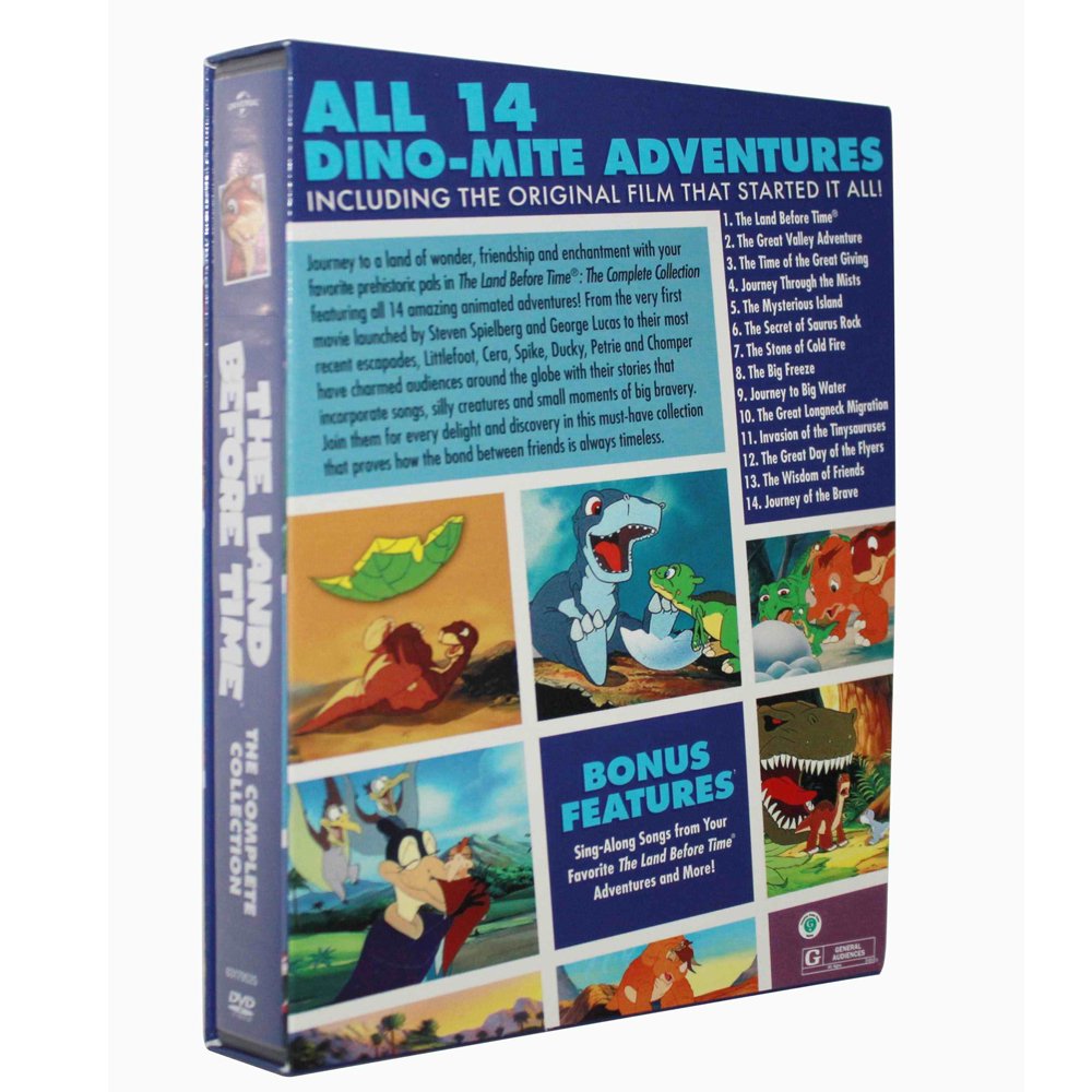 The Land Before Time Complete Collection DVD – 14 Movie Set Wholesale Bulk Pack