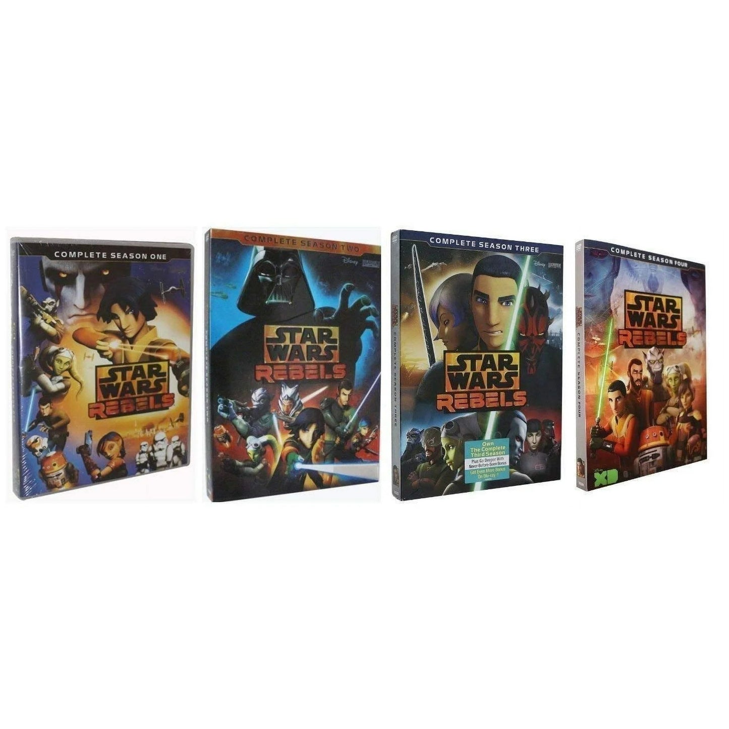 Star Wars: Rebels Complete Animated Series Cartoon All Seasons 1-4 (DVD 14-Dsic)