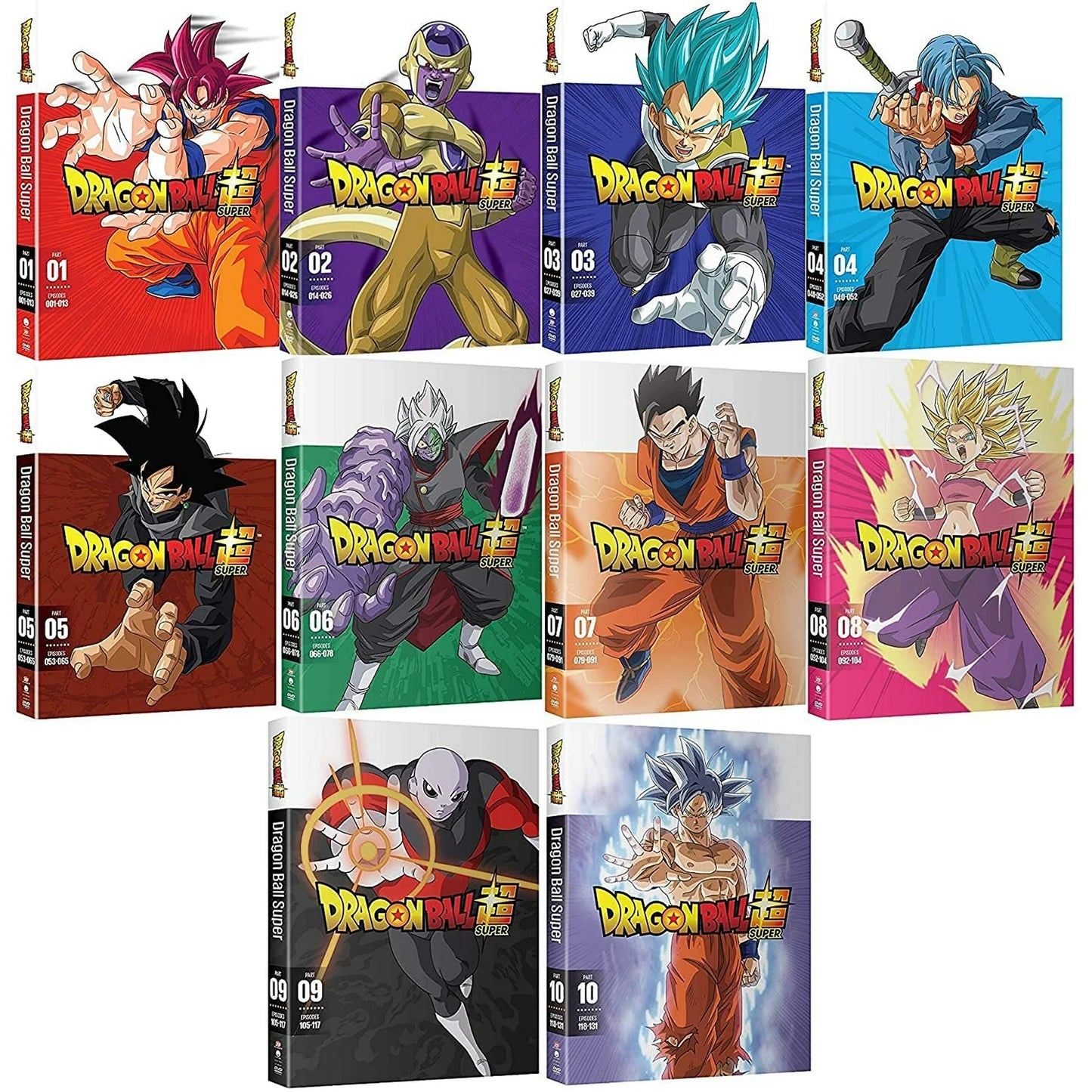 Dragon Ball Super Complete Series DVD – Seasons 1-10 Ultimate Anime Collection