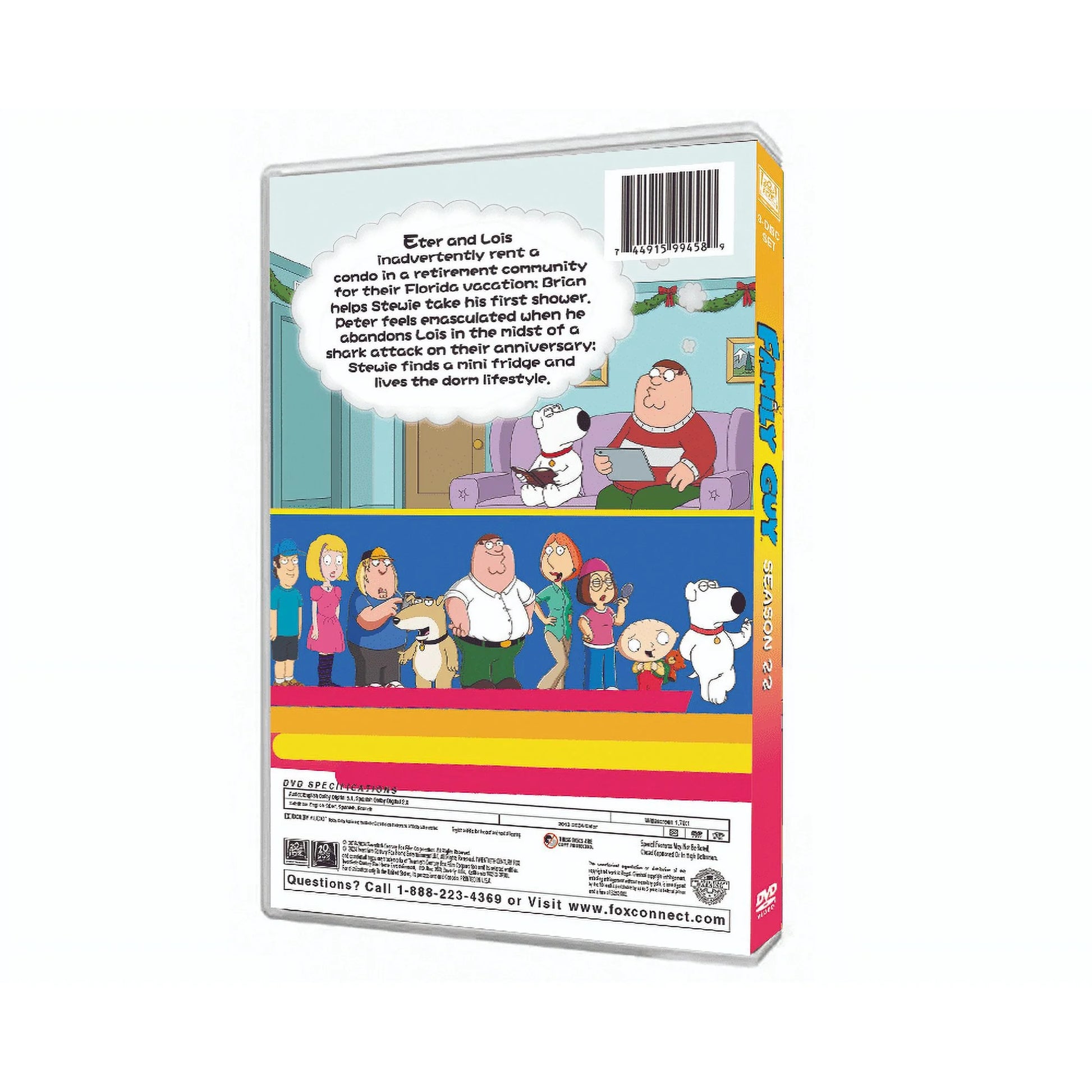 Family Guy Season 22 DVD – Complete Latest Season of the Hit Animated Comedy
