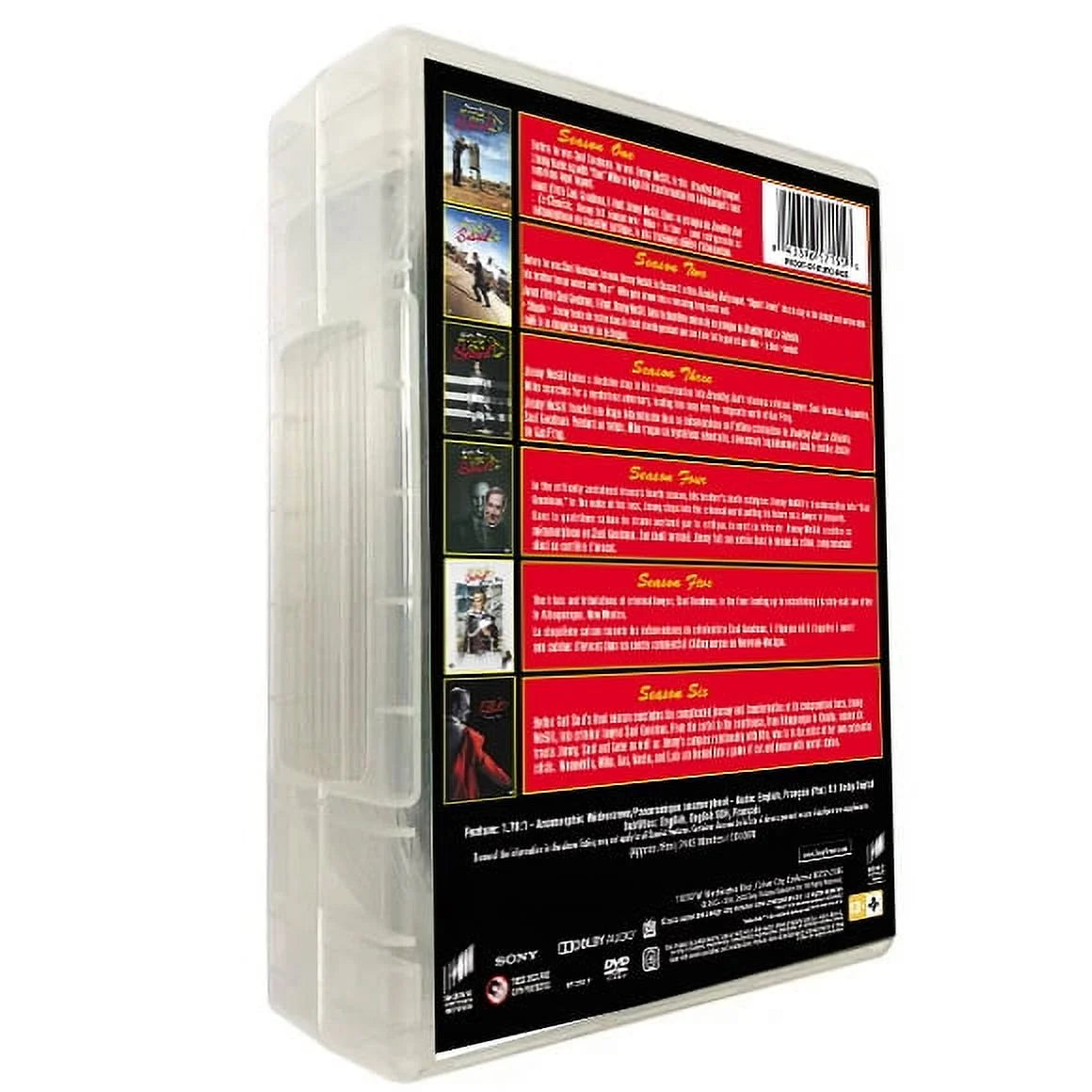 Better Call Saul Complete Series Seasons 1-6 DVD Box Set Collection