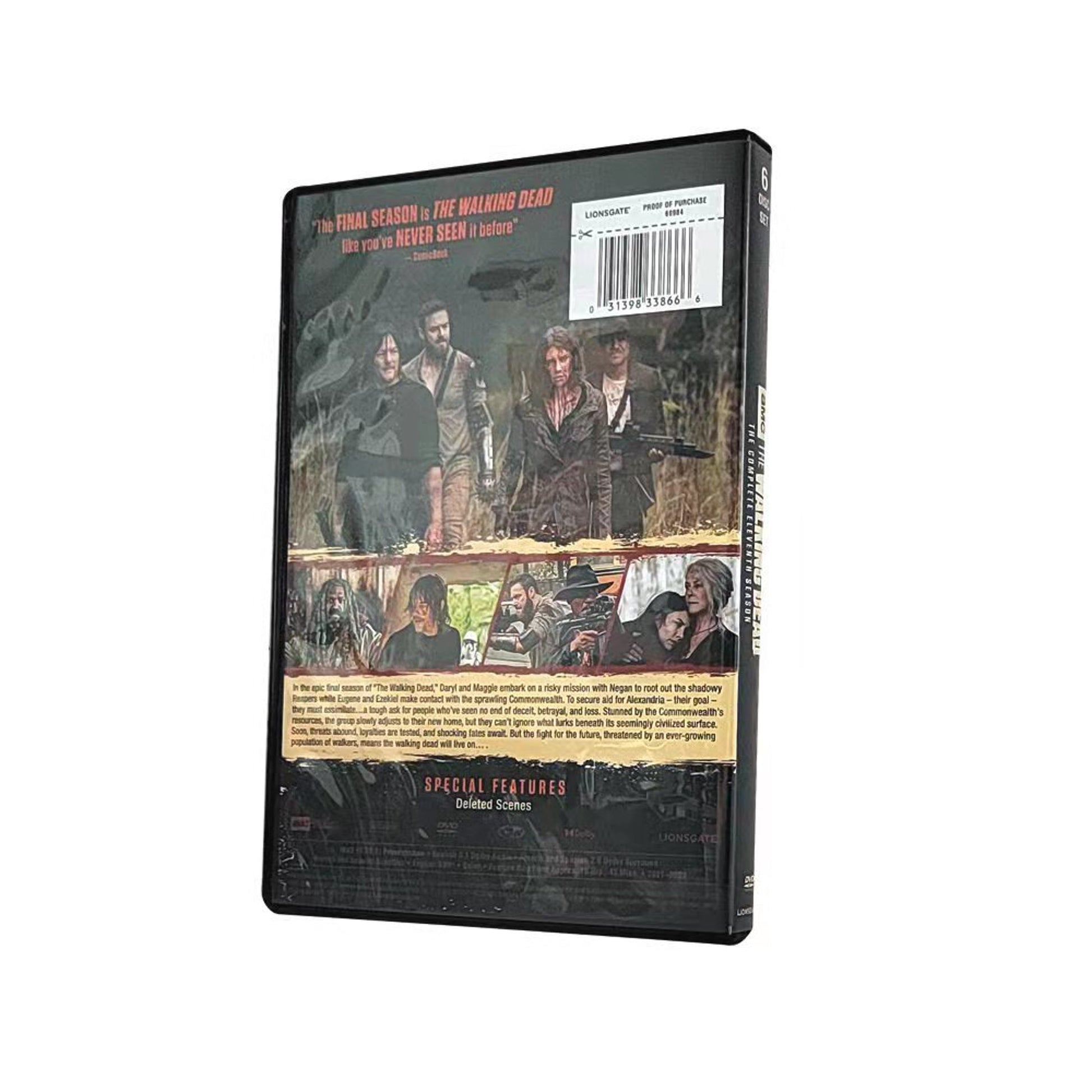 The Walking Dead Season 11 DVD – Final Season | Complete Zombie Apocalypse Series