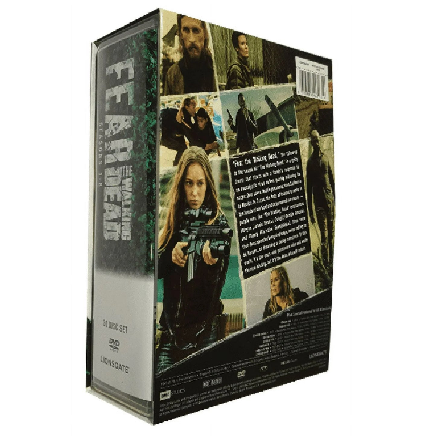 Fear The Walking Dead Complete Series Seasons 1-8 DVD | Zombie Drama Collection