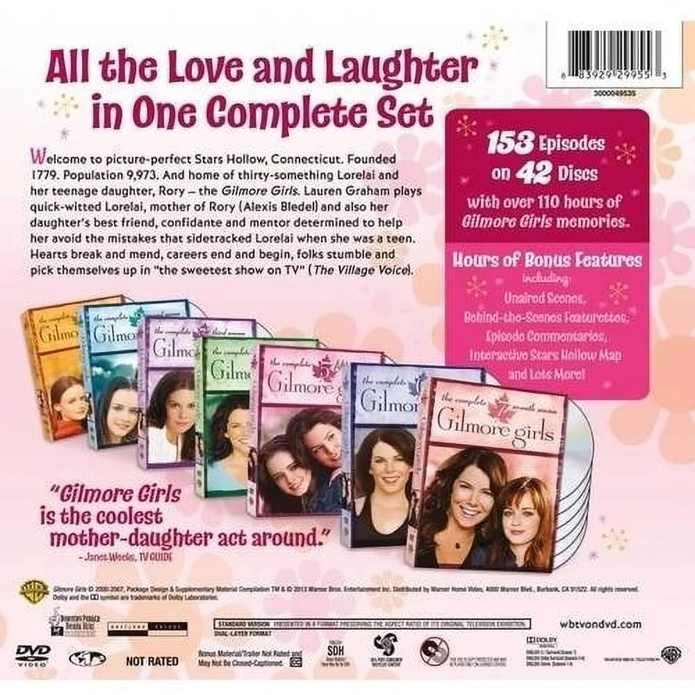 Gilmore Girls: The Complete Series Collection - DVD Box Set for Fans & Collectors