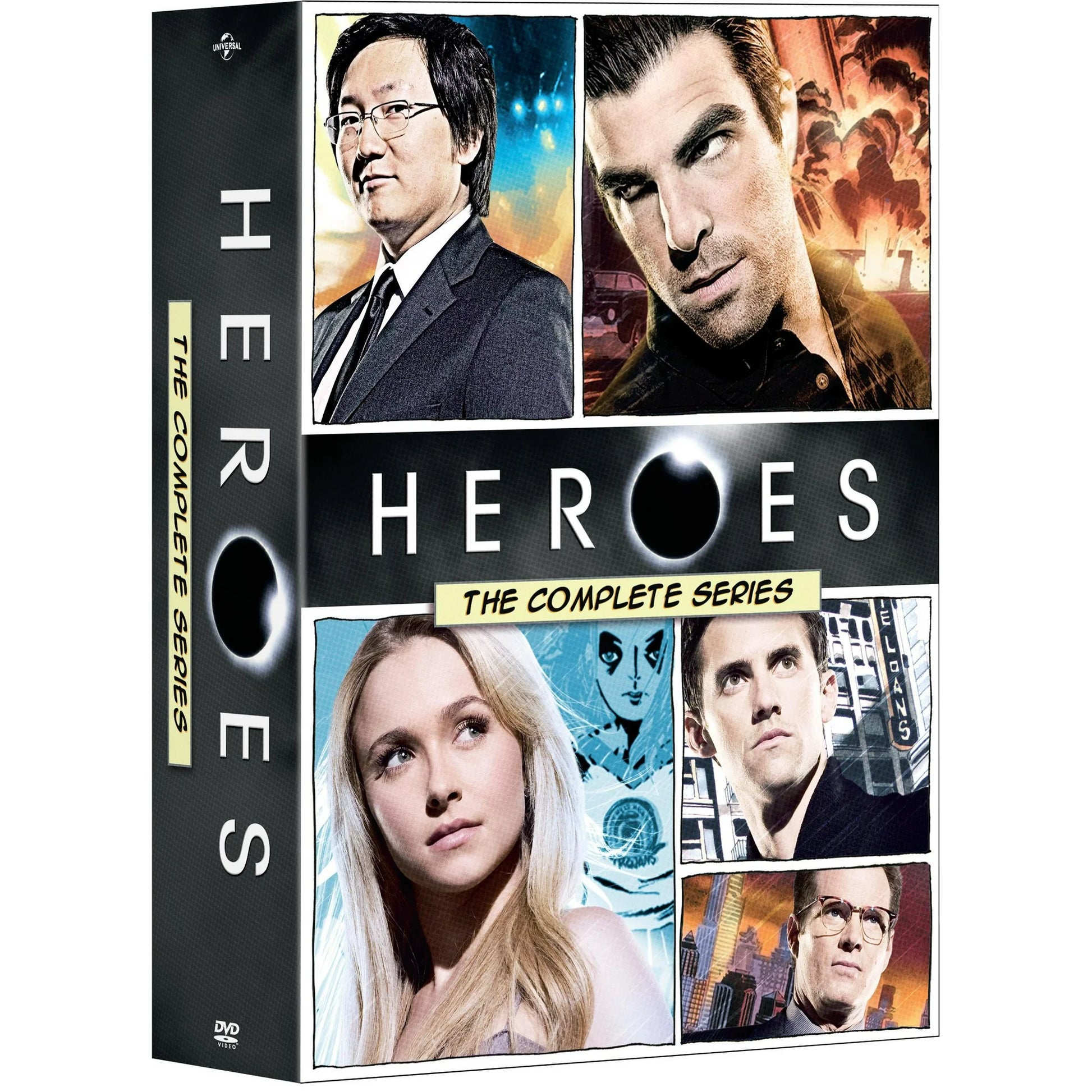Heroes The Complete Series Seasons 1-4 DVD Set – Full Sci-Fi Drama Collection