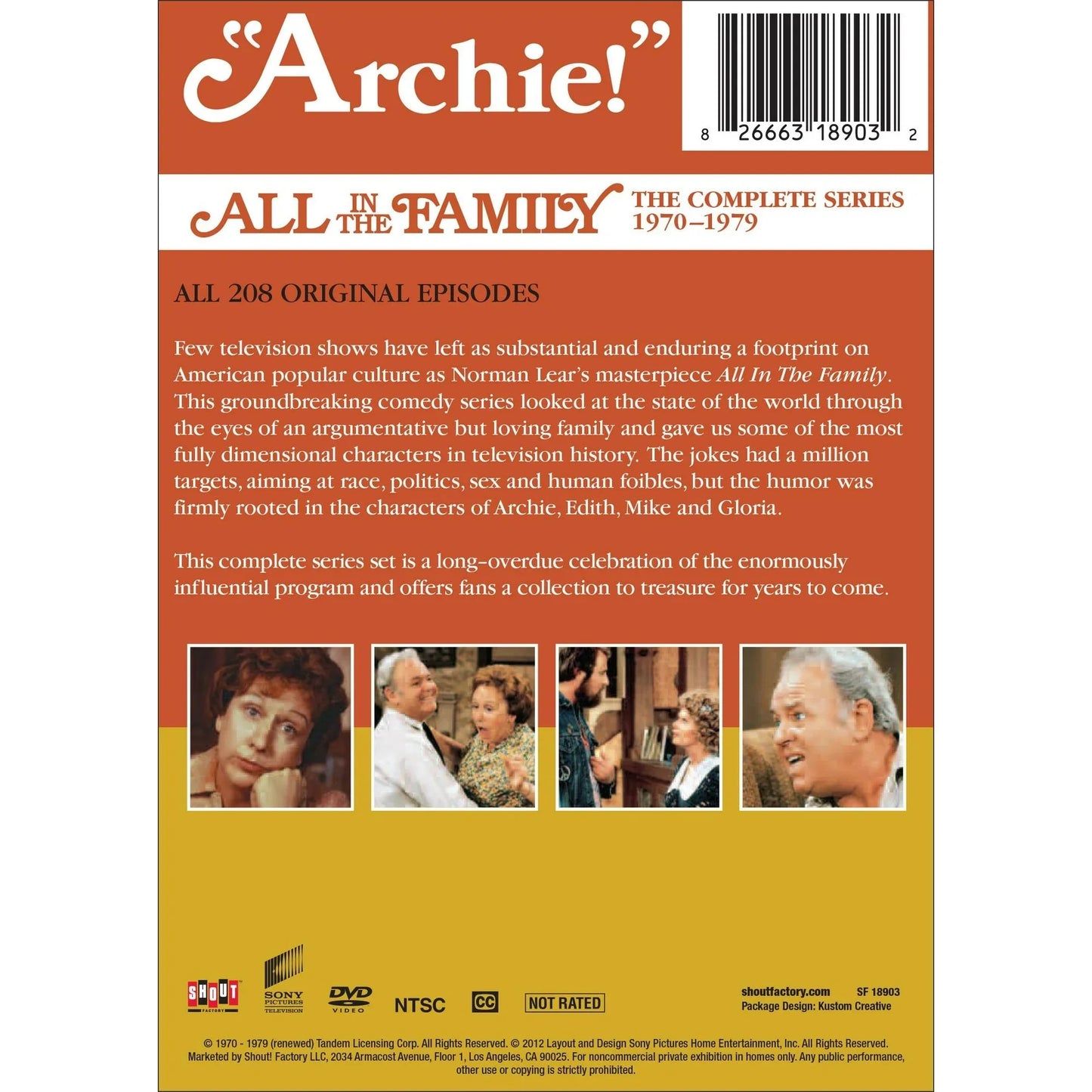 All in the Family Complete Collection DVD Box Set | Classic TV Series All Seasons