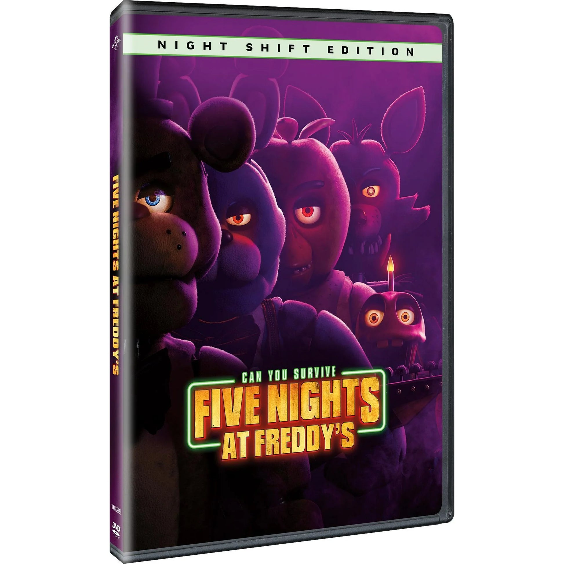 Five Nights at Freddy's DVD – Official Horror Game Movie, Thrilling Action & Suspense