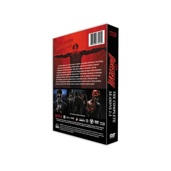 Daredevil Complete Series DVD Set | Seasons 1-3 Marvel Action TV Show Collection