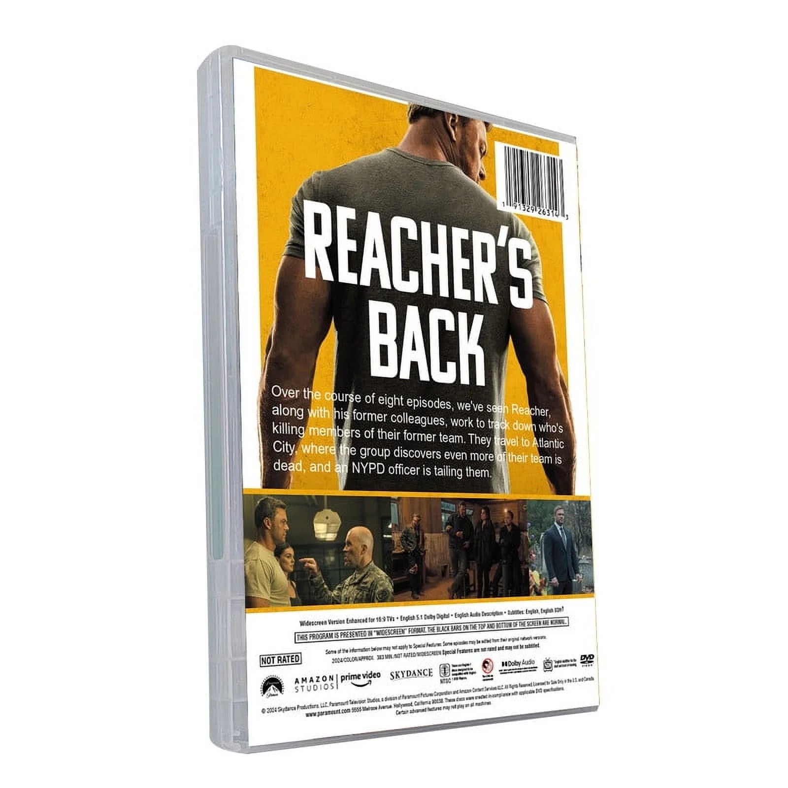Reacher Season 2 DVD – Buy Official English DVD of Reacher Series Season 2 Now