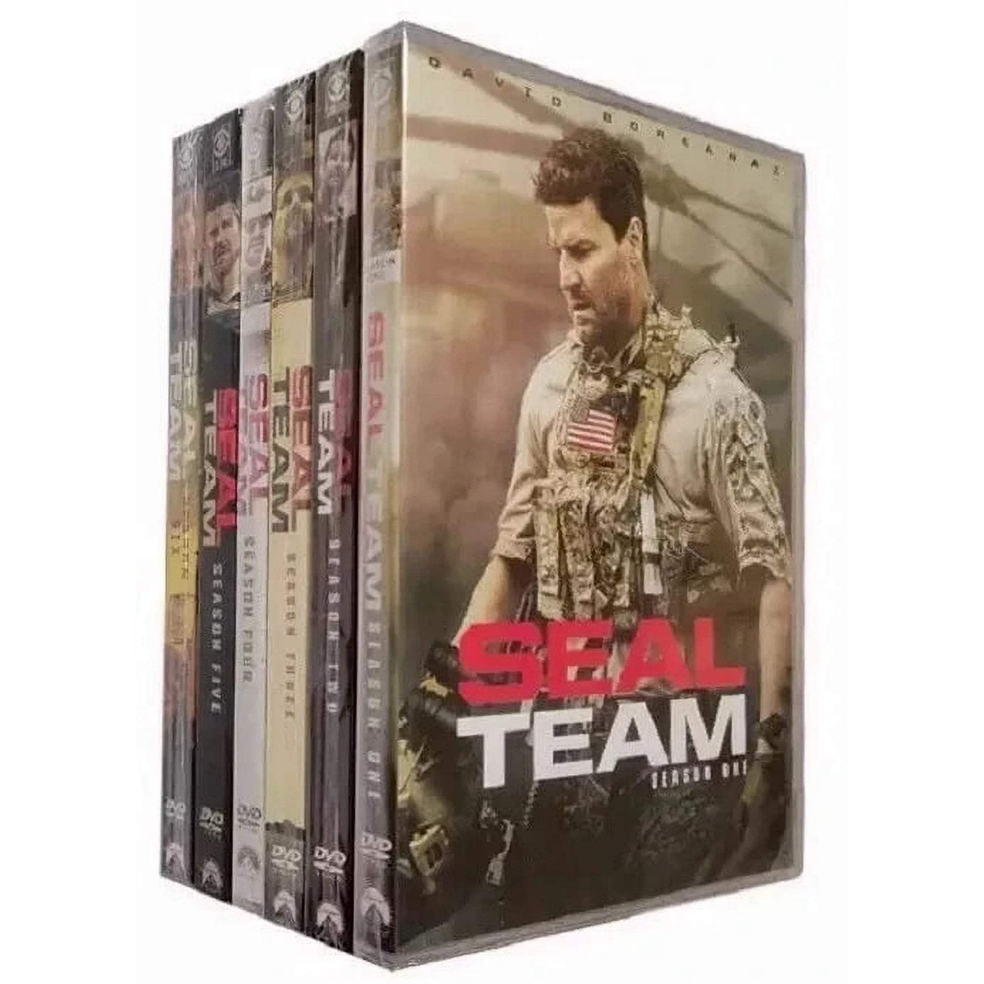Seal Team Seasons 1-6 DVD | Complete Military Action TV Series Collection
