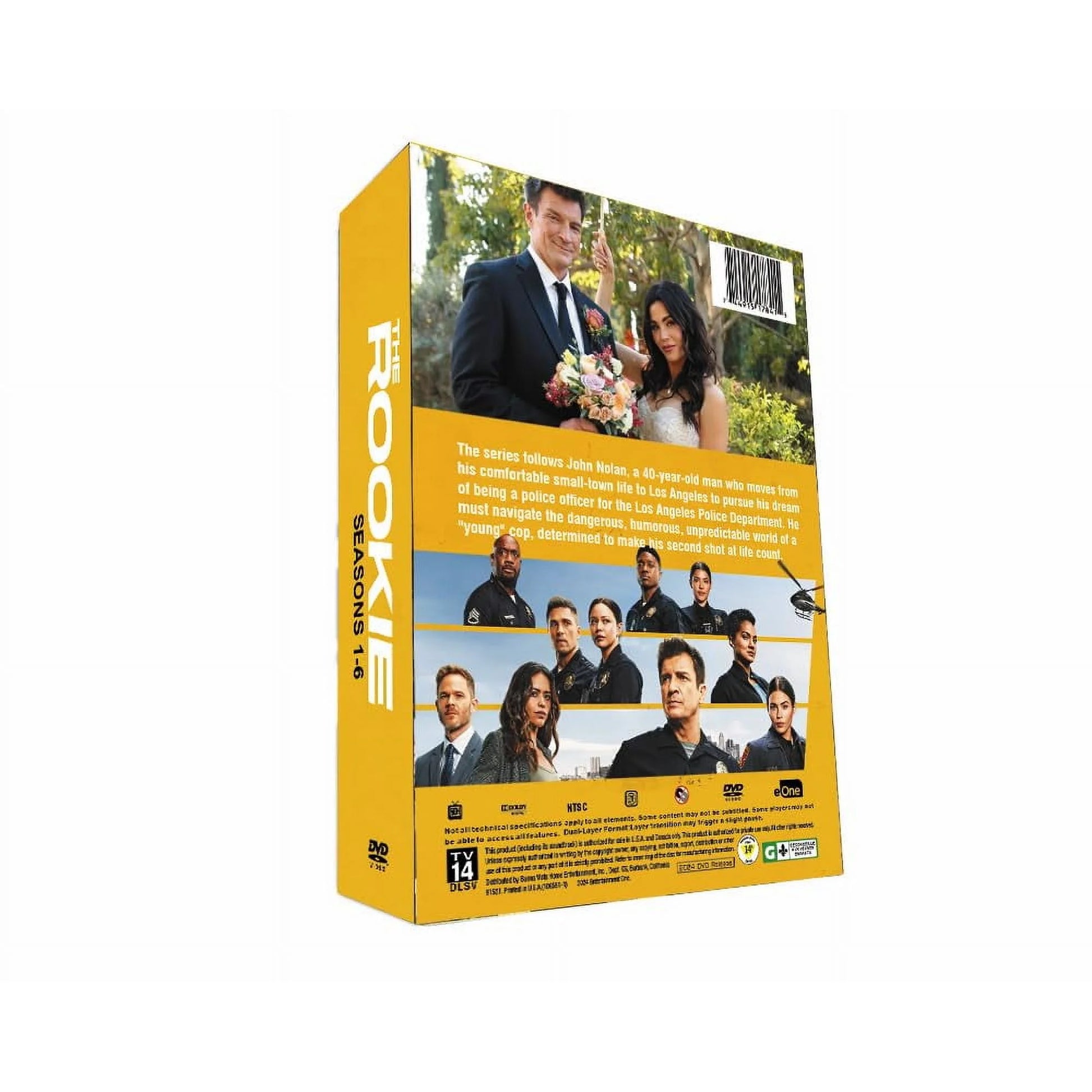 The Rookie Seasons 1-6 Blu-Ray | Complete Police Drama Series Collection