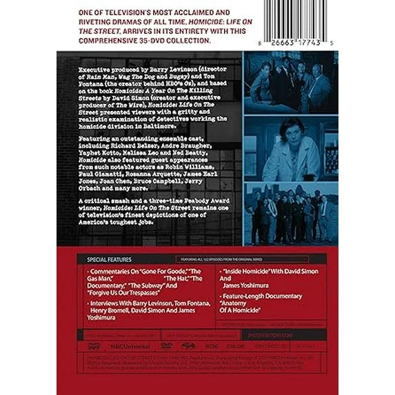 Homicide: Life on the Street – The Complete Series (DVD) | Crime Drama Collection