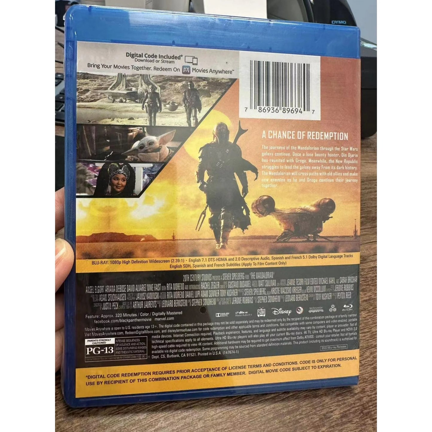 The Mandalorian Season 3 Blu-ray | Complete Series 2-Disc All Region Set BD