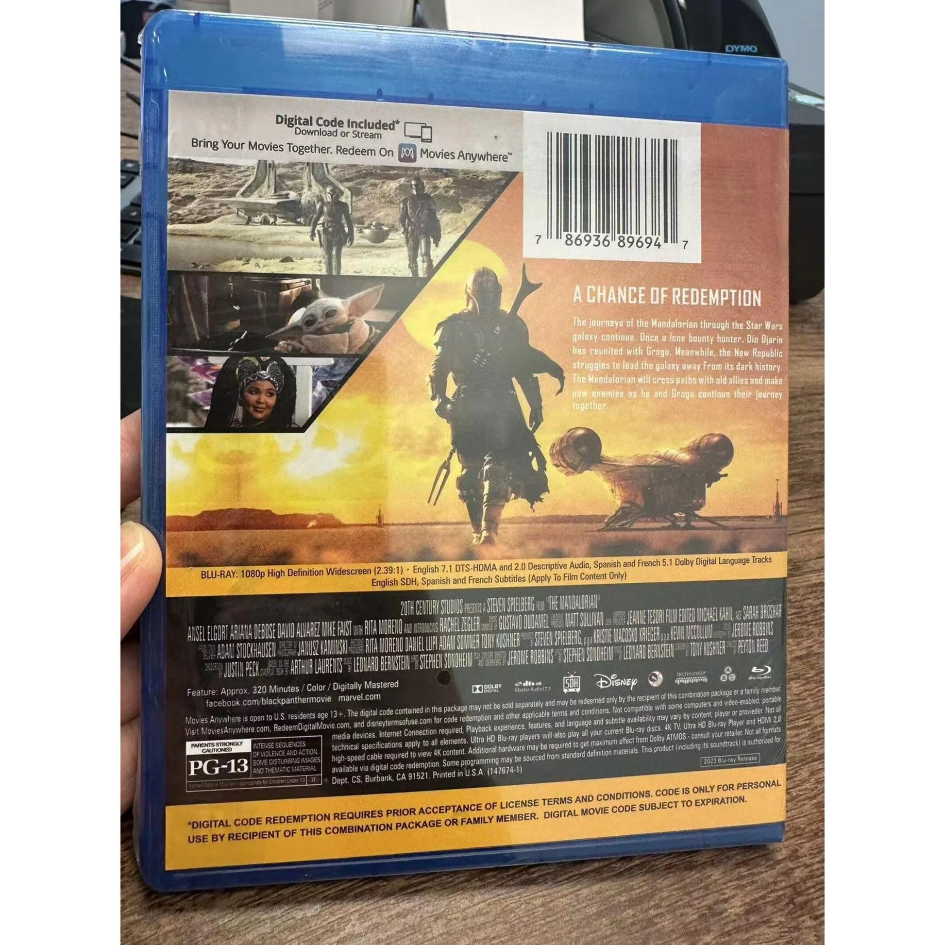 The Mandalorian Season 3 Blu-ray | Complete Series 2-Disc All Region Set BD