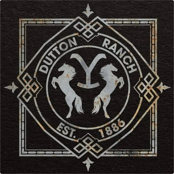 Yellowstone Complete Seasons 1-5 Blu-ray | Limited Edition Dutton Ranch Coasters