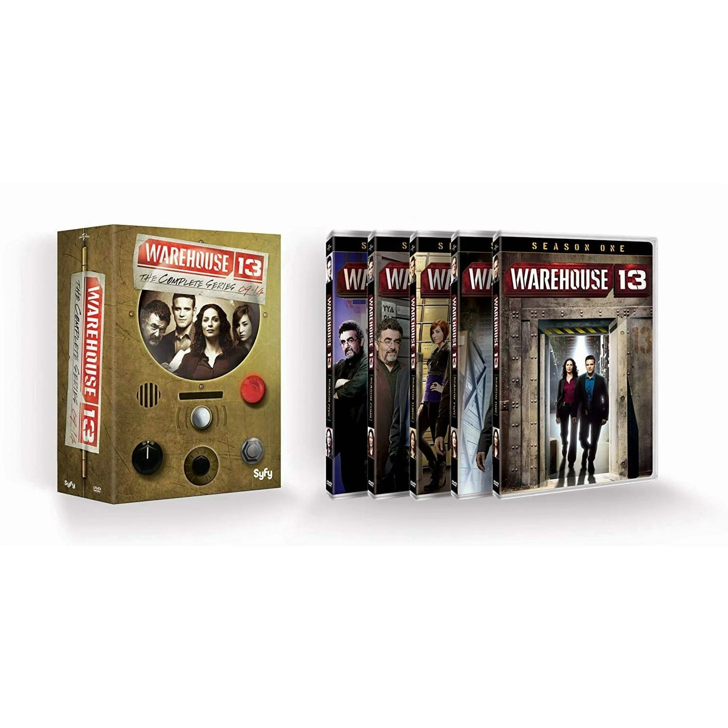 Warehouse 13 Complete Series DVD | Seasons 1-5 Sci-Fi Mystery TV Show Collection