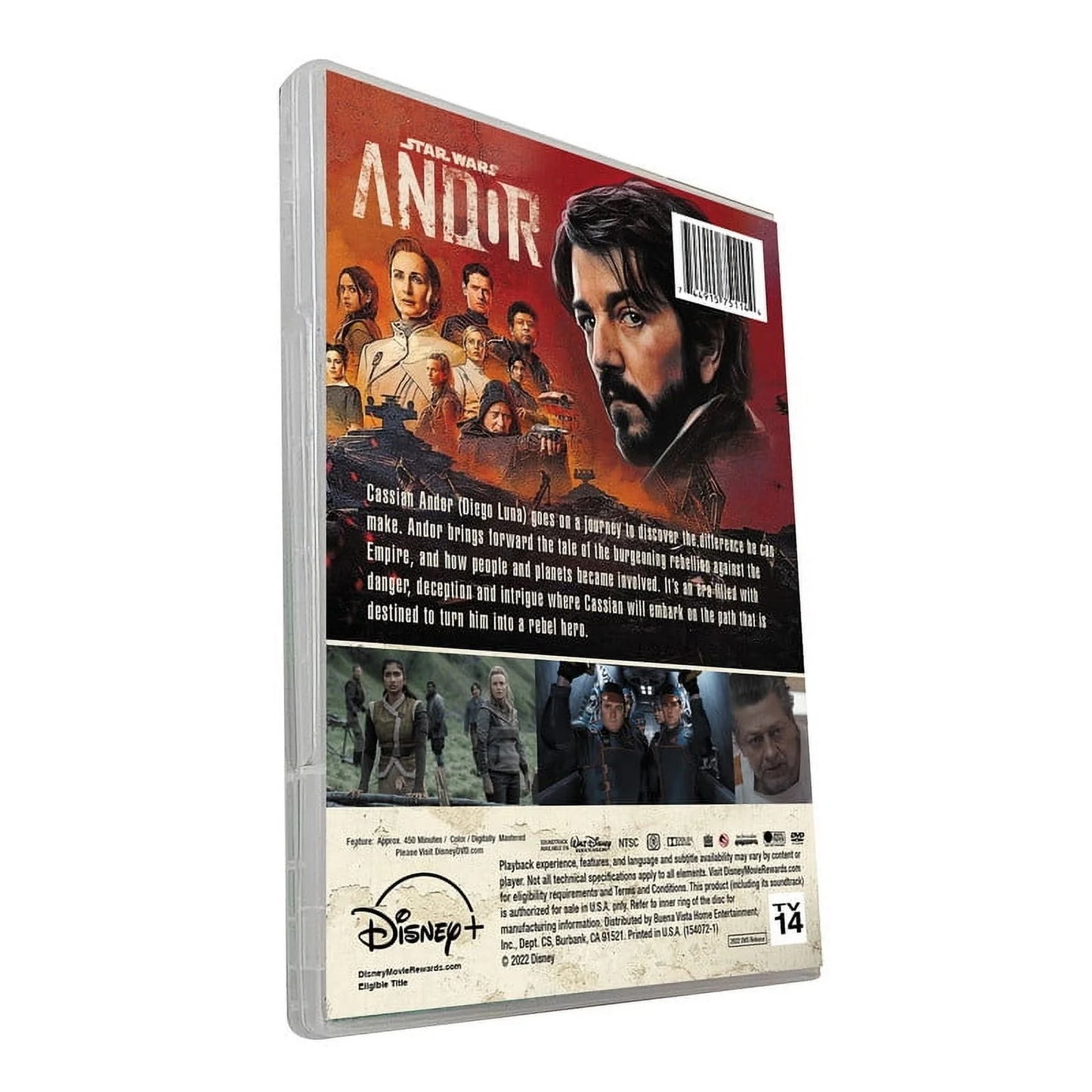 Star Wars Andor Season 1 DVD – Action Adventure Series from Pinewood Studios