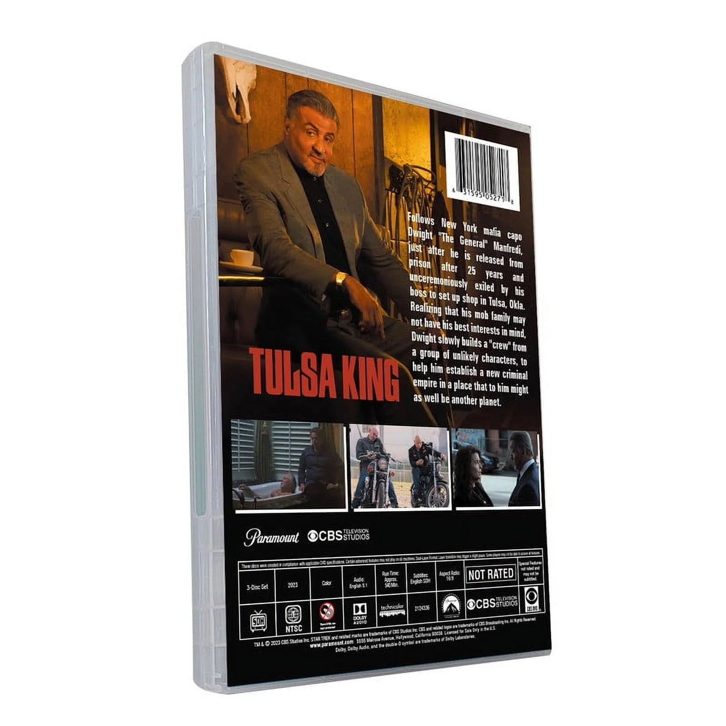 Tulsa King The Complete First Season DVD Box Set Crime Drama Collection