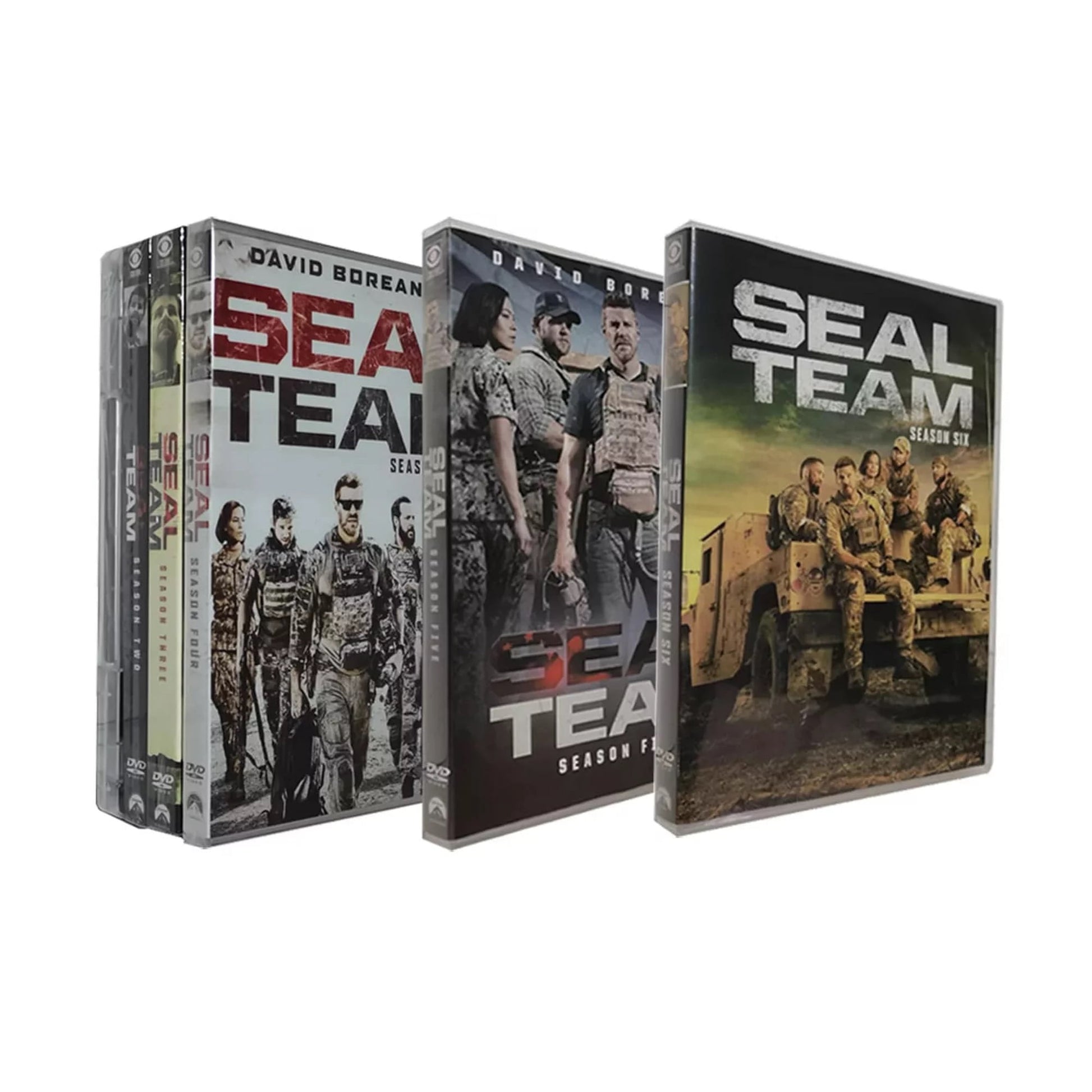 SEAL Team Complete Series Seasons 1-6 DVD – Full Military Action Drama Collection