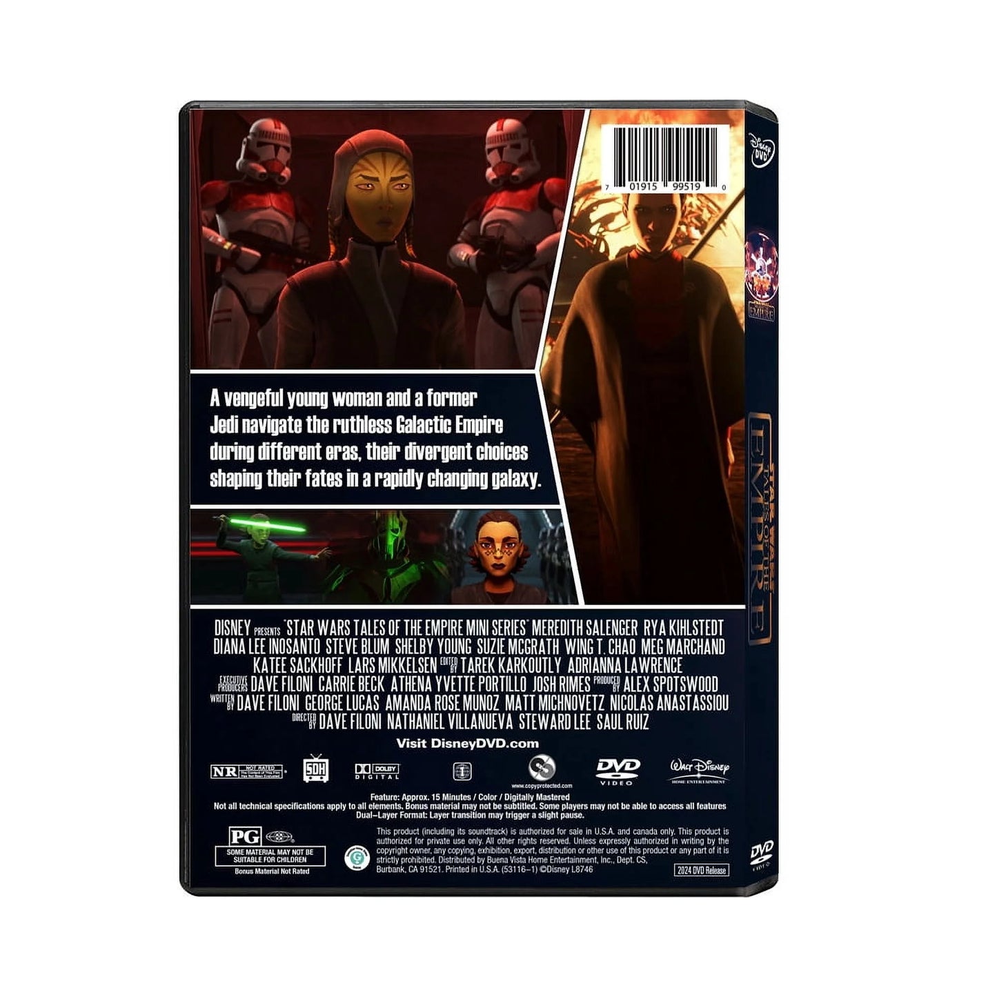 Star Wars: Tales of the Empire Season 1 DVD – Buy Online | Official Release 2025